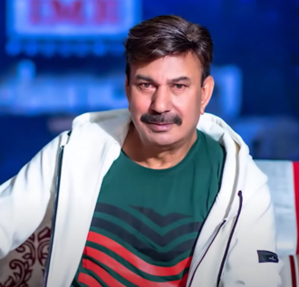 Bhuwan K.C. background portrait
