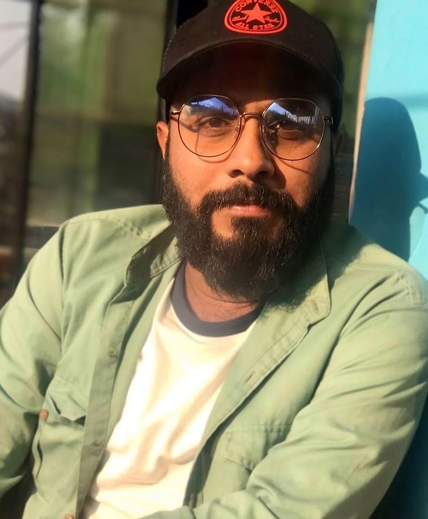 Bijay Baral background portrait