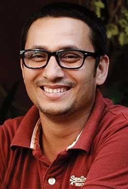 Khagendra Lamichhane background portrait
