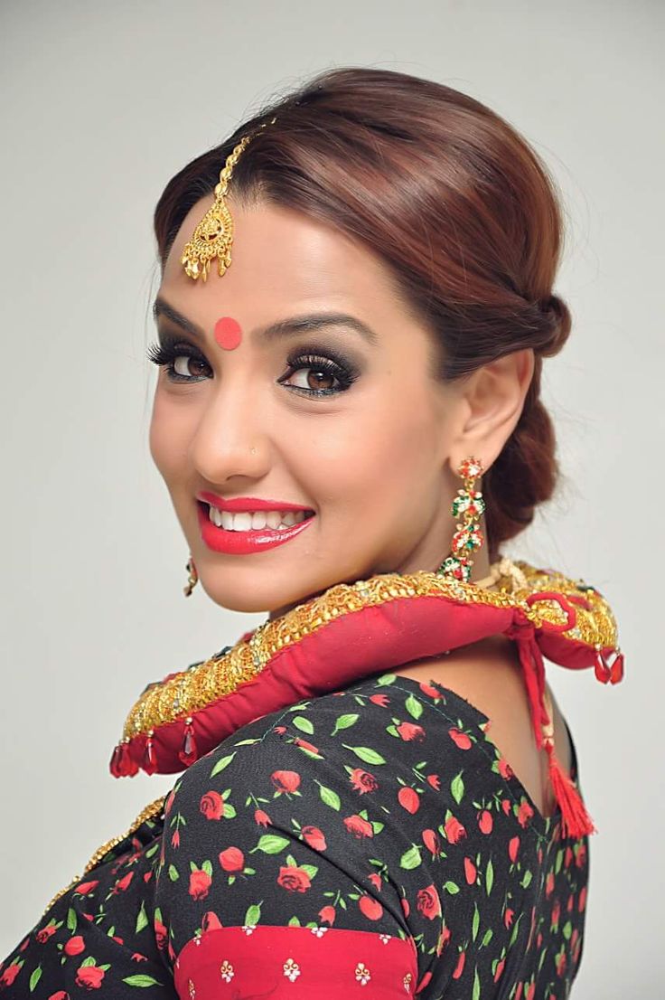 Priyanka Karki background portrait