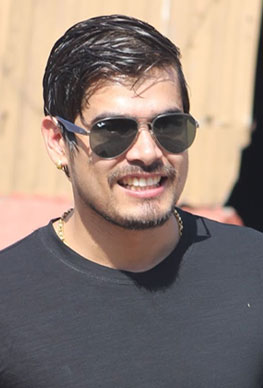 Raj Katuwal background portrait