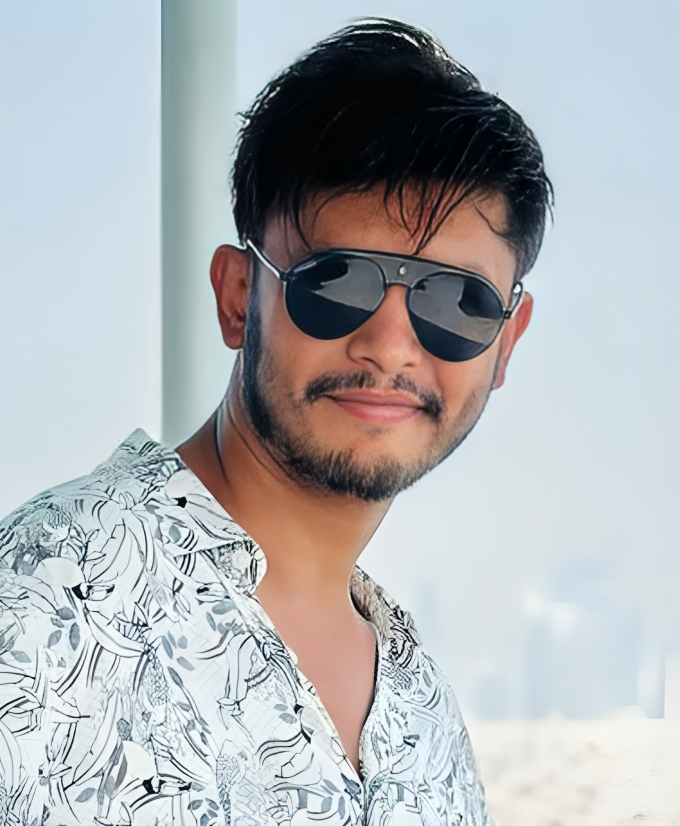 Sagar Lamsal background portrait
