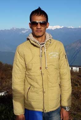 Saroj Neupane background portrait